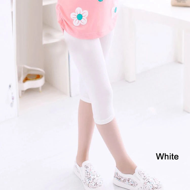 3-10years Girls Knee Length leggings