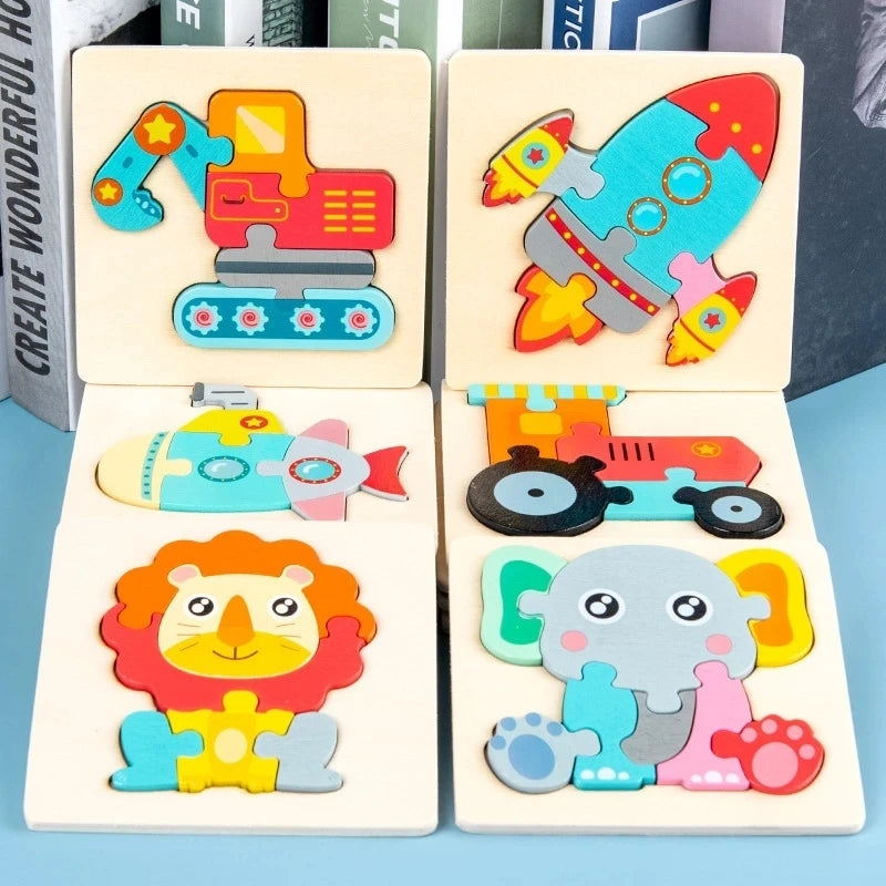 Montessori Toys 3D Puzzle