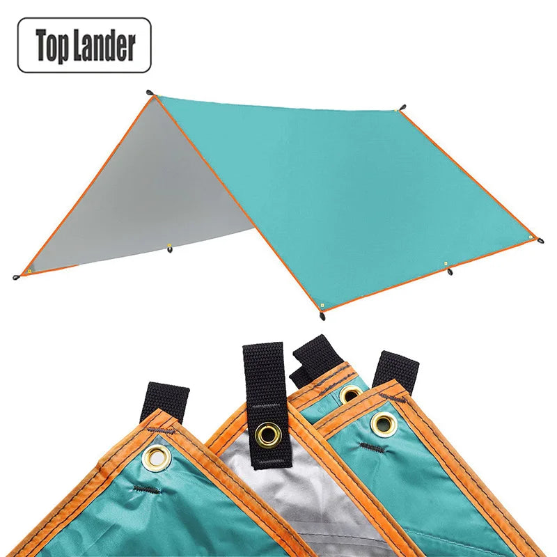 Awning Waterproof Tarp Tent Shade Ultralight Garden Canopy