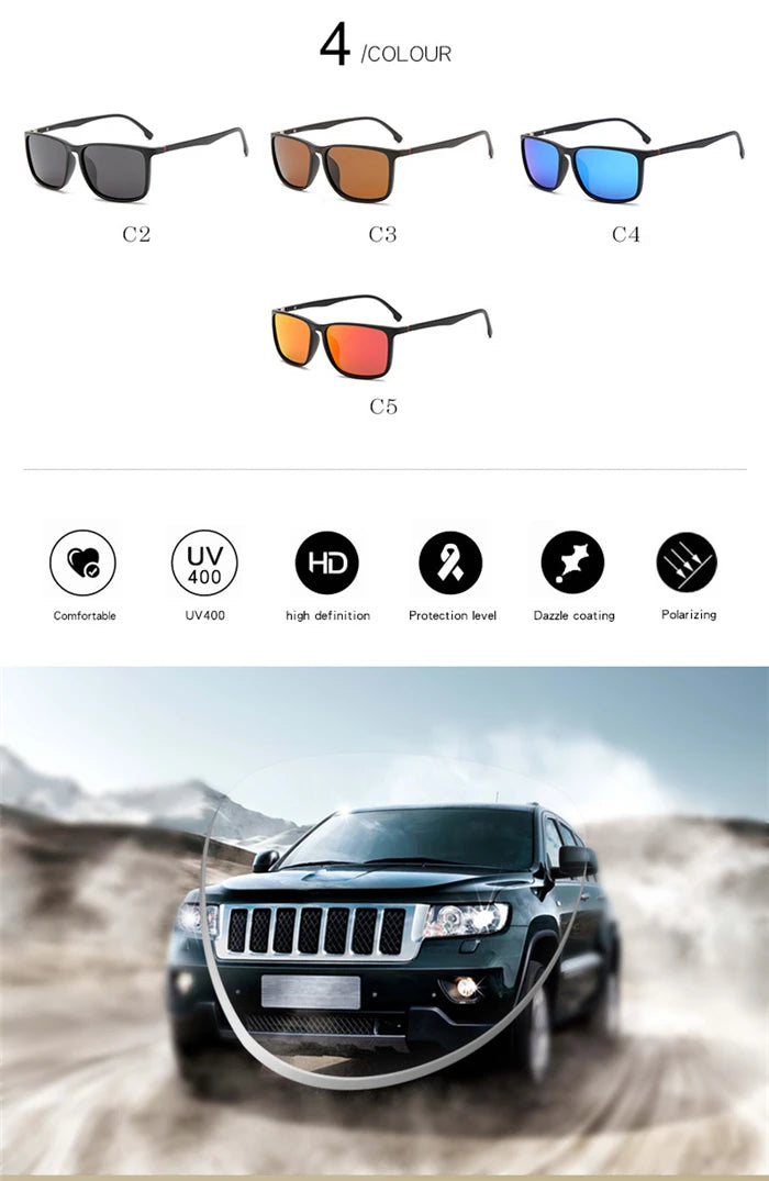 Men Polarized Sunglasses Men