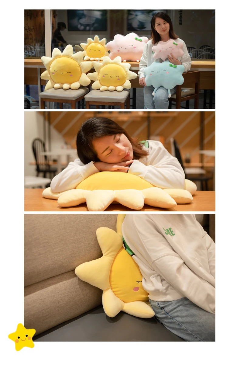 Sun / Cloud cushion