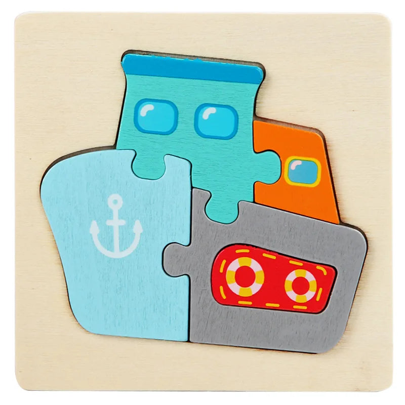 Montessori Toys 3D Puzzle
