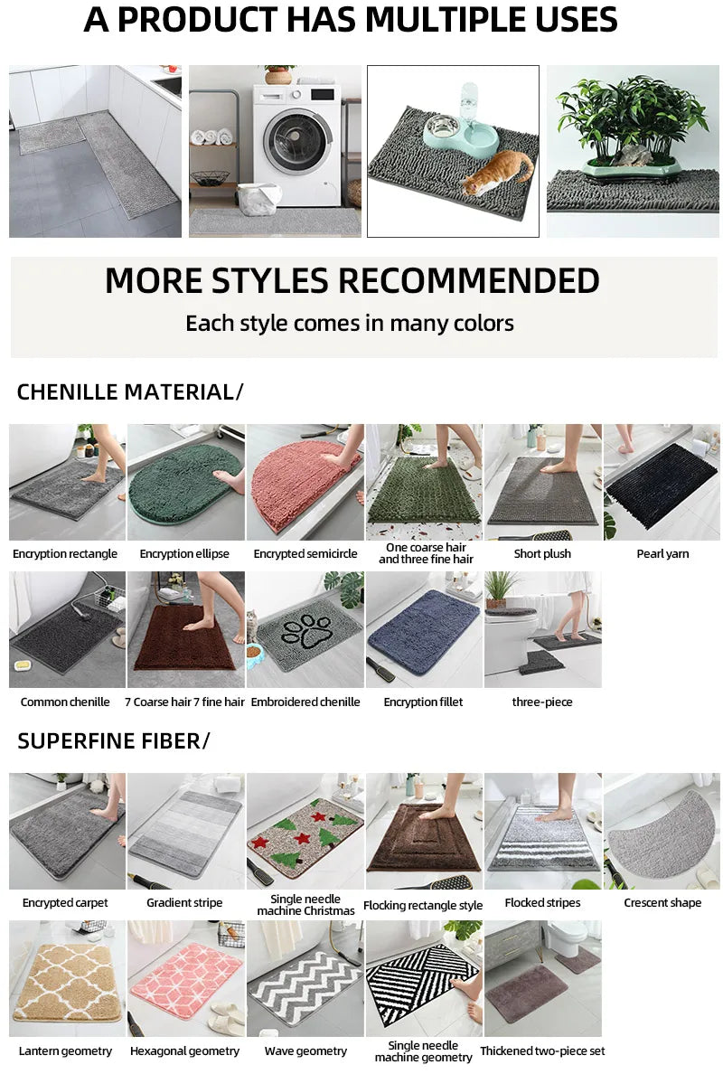 Anti Slip,absorbent and Fatigue Resistant Mat