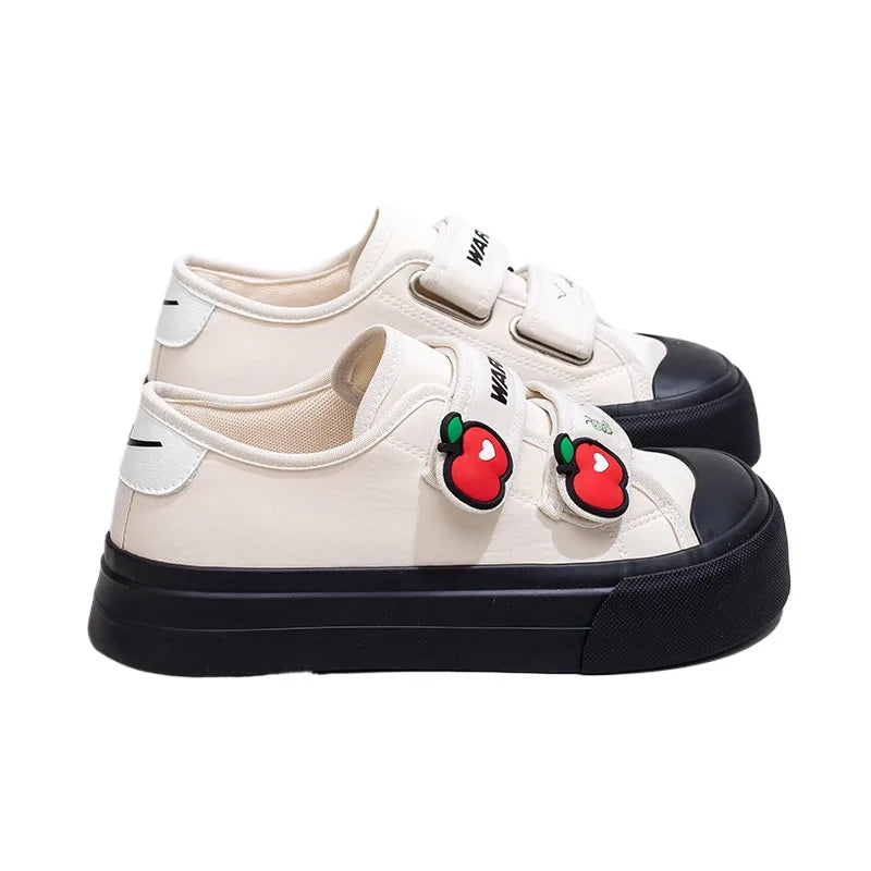 Strawberry Powder Canvas Shoes