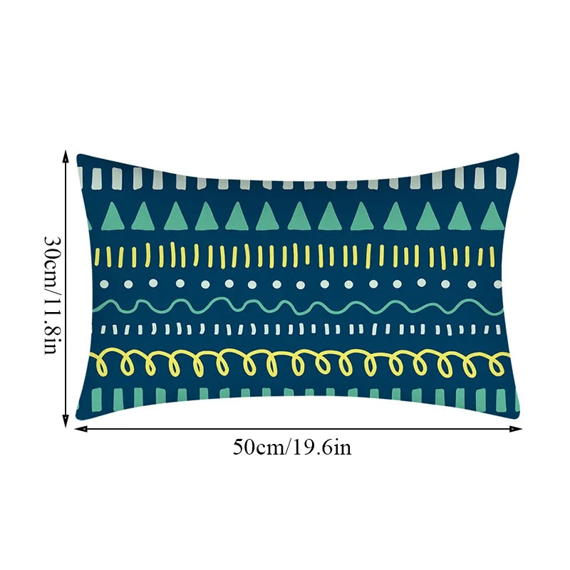 Throw Pillow Tropical Plant Cover Decorative Pillowcase Cushion Home Decor