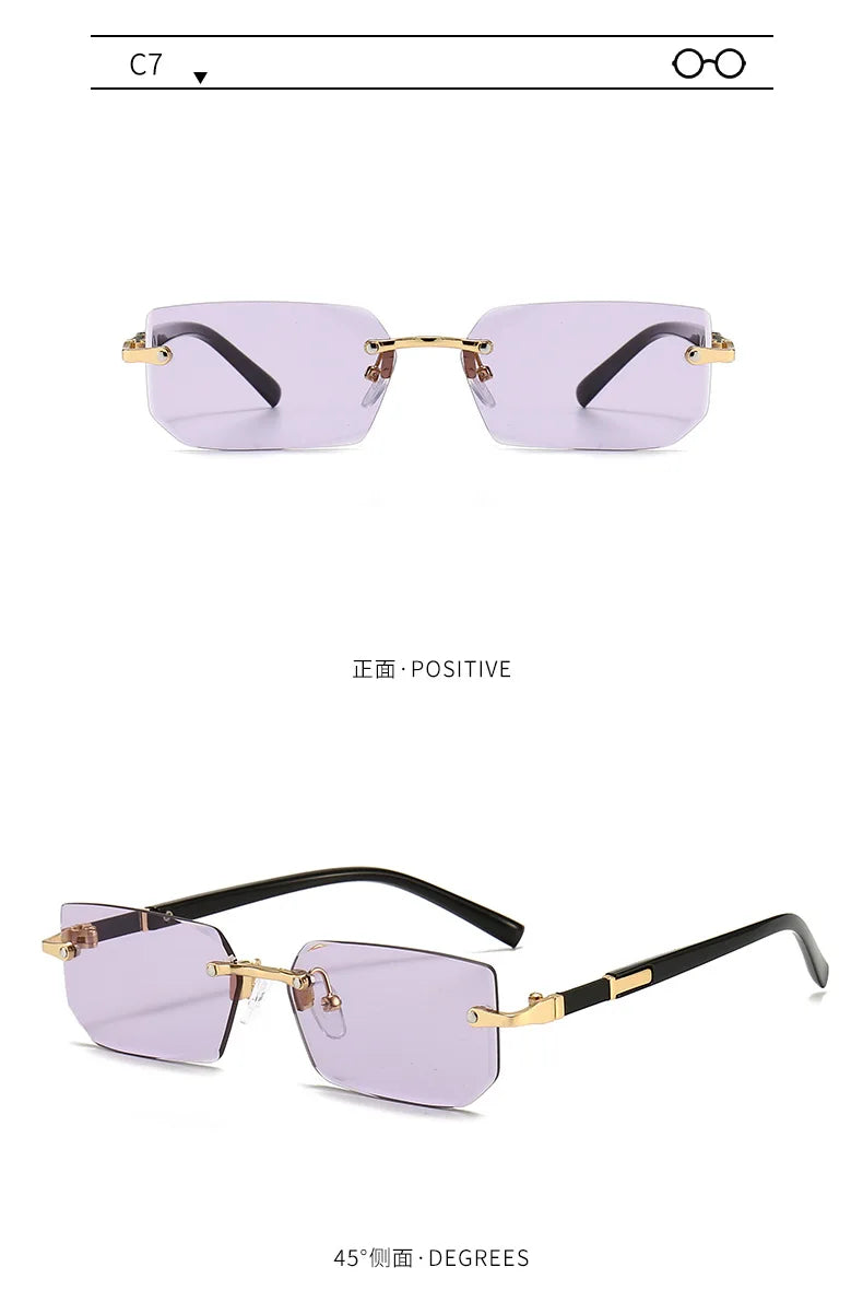 Rimless Sunglasses