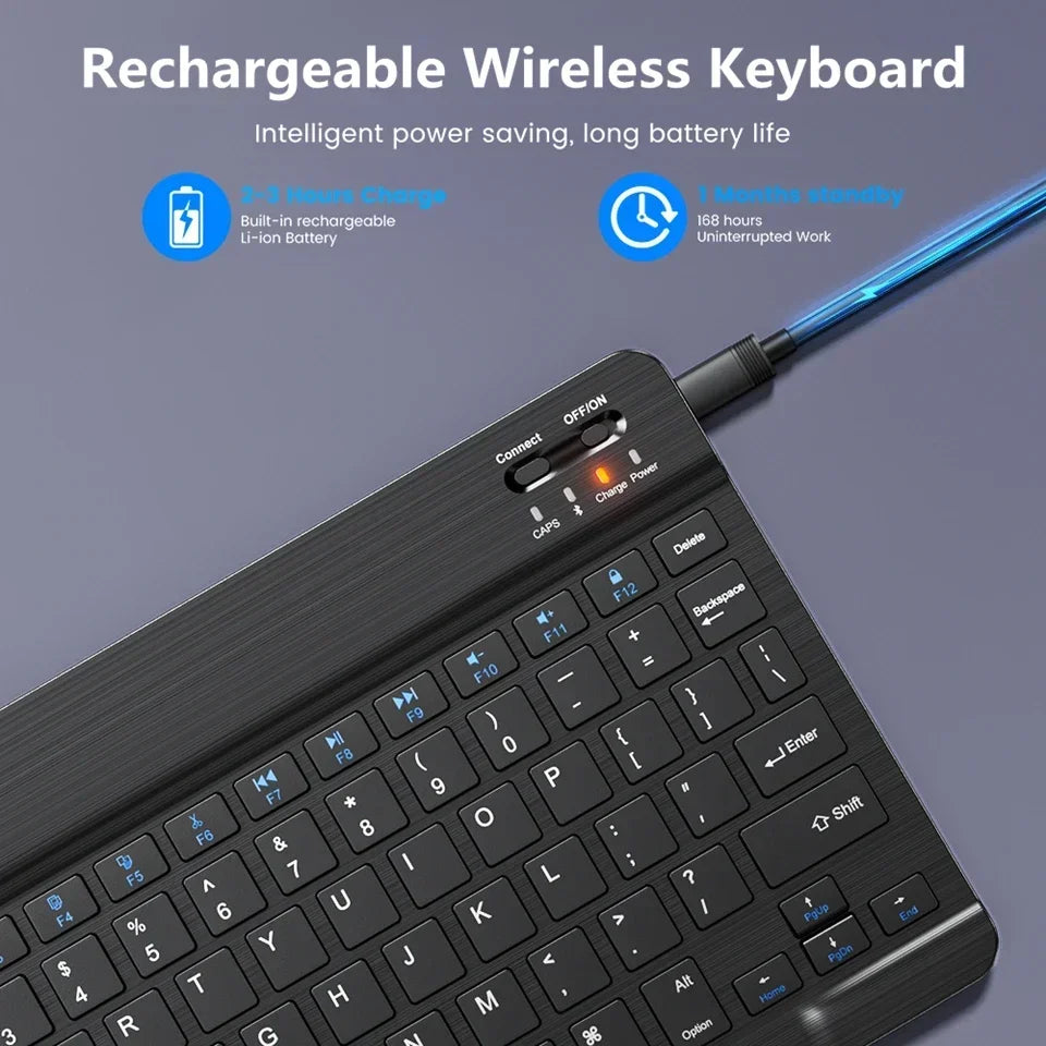 Bluetooth Keyboard  Wireless Mouse