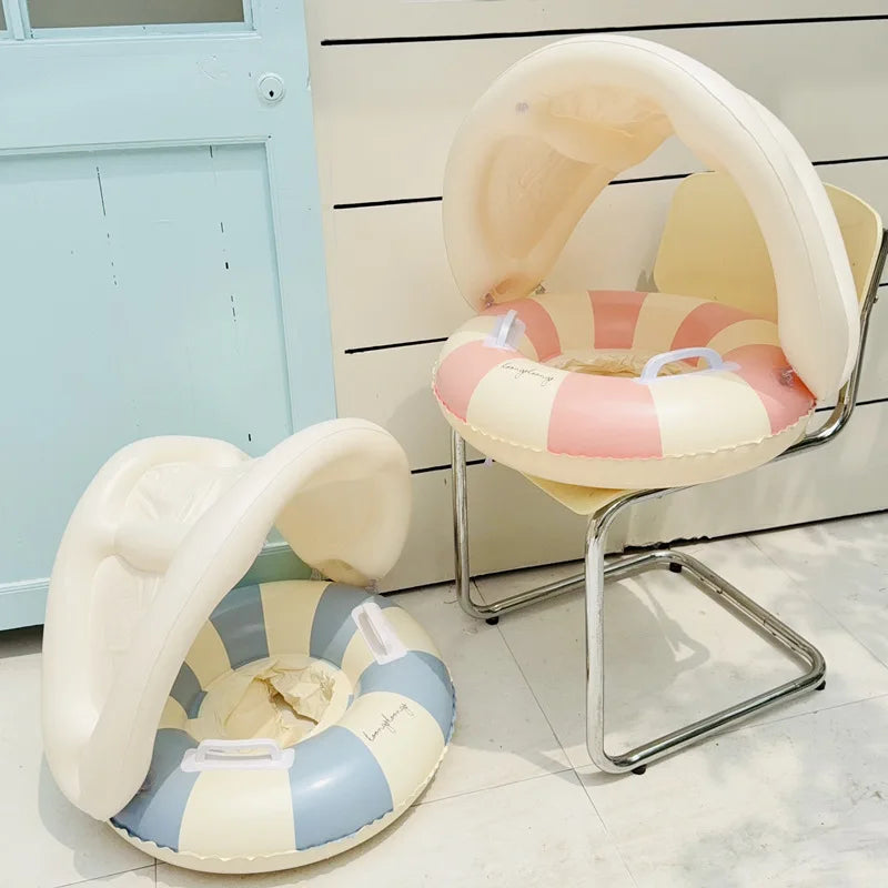 Rooxin Pool Float Baby Swim Ring Tube Inflatable Swimming Seat Ring For Kid Child Swimming Circle Beach Water Play Equipment