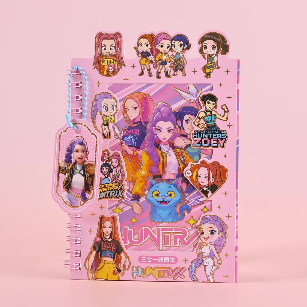 Anime K-pop Coil Notebook accessories