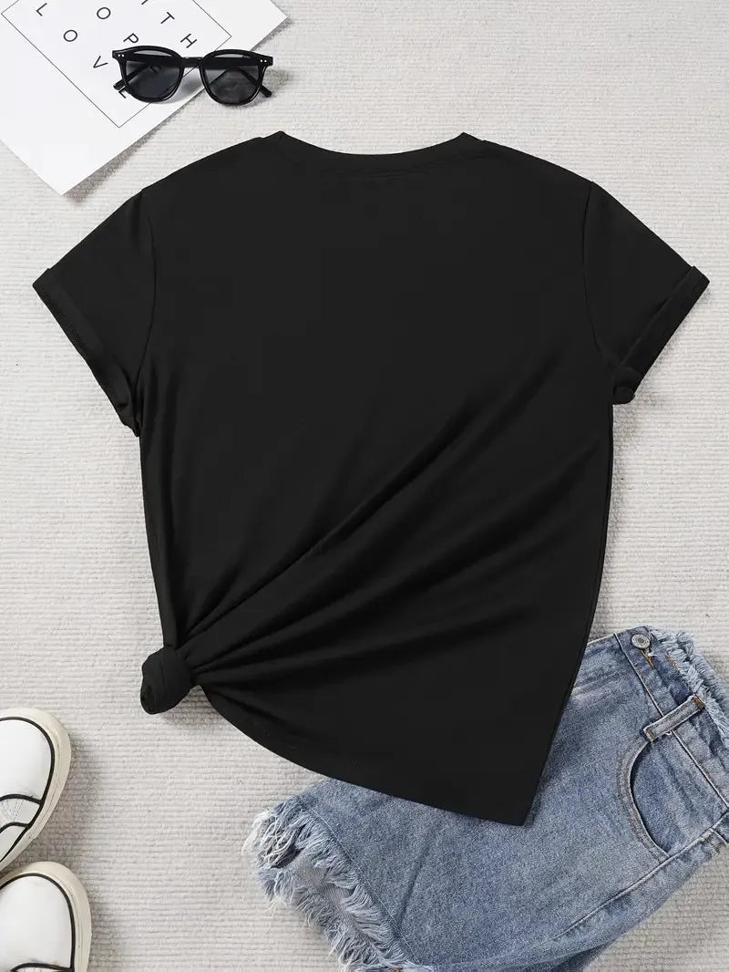 Leopard Heart T Shirt