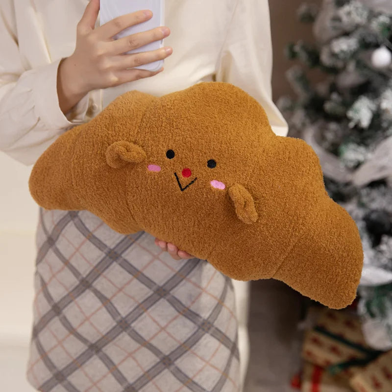 Plush Croissant Pillow Soft