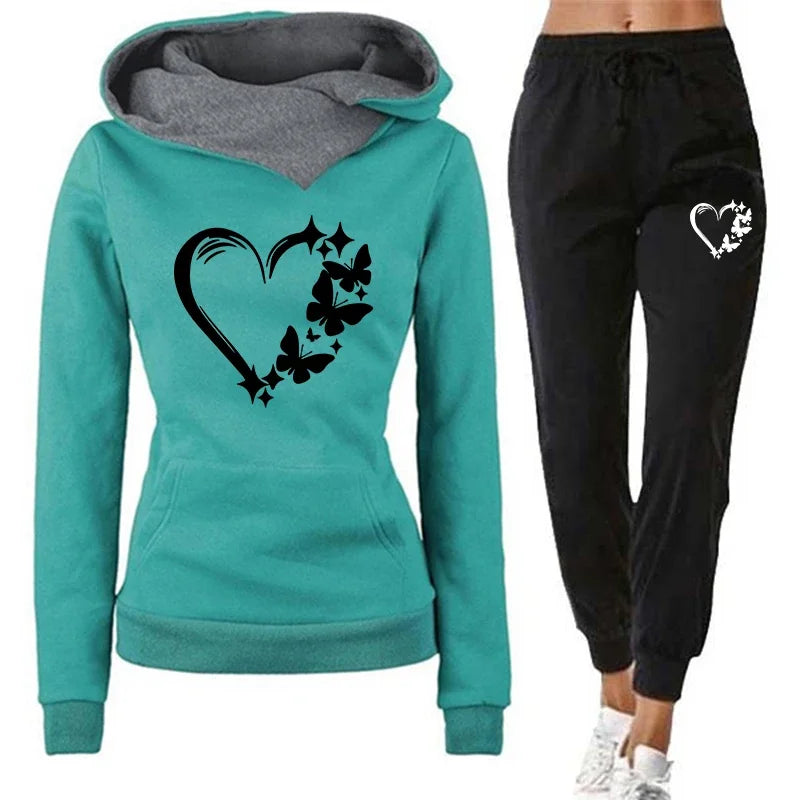 Butterfly Heart 2pc Set