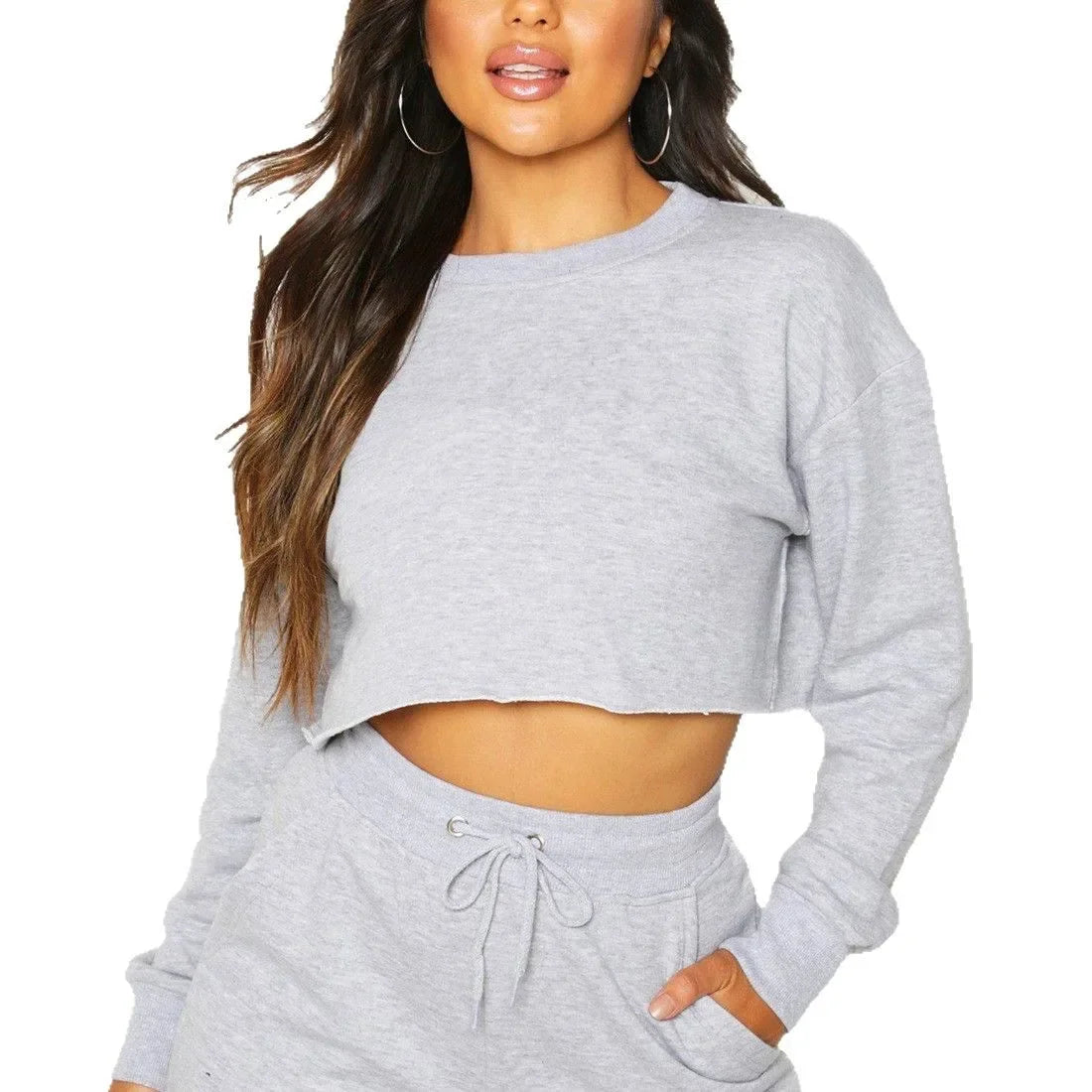 Crop Top Sweatshirt