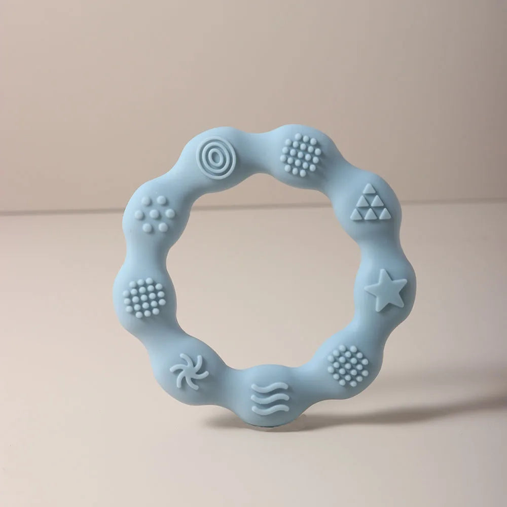 silicone ring teether