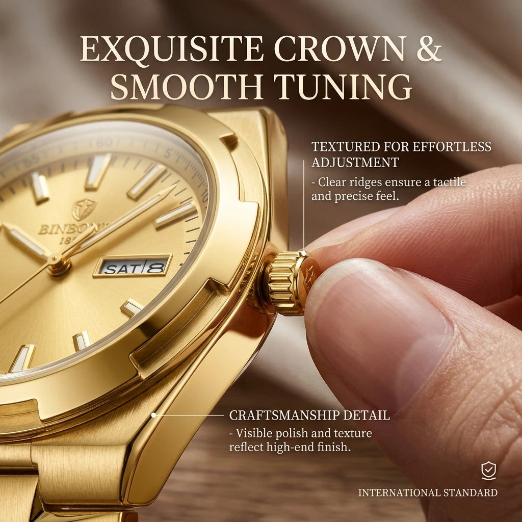 4pc Set Men's Gold