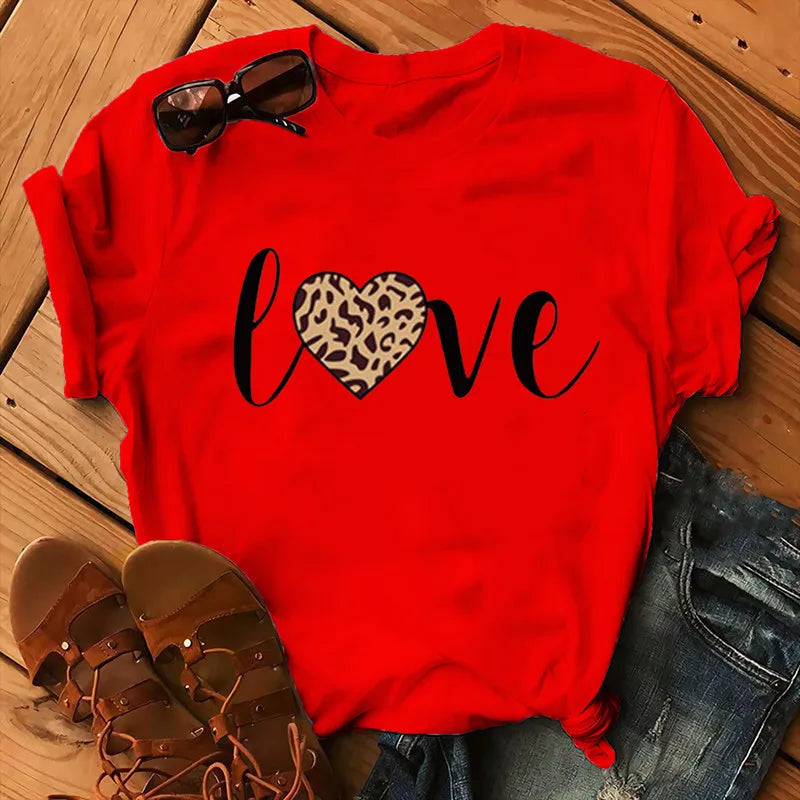 Leopard Love T Shirt