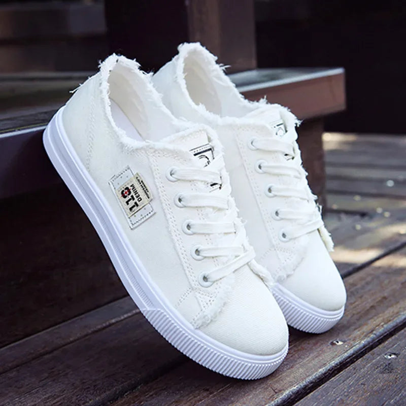 Canvas Sneaker Low Top Denim Slip ons