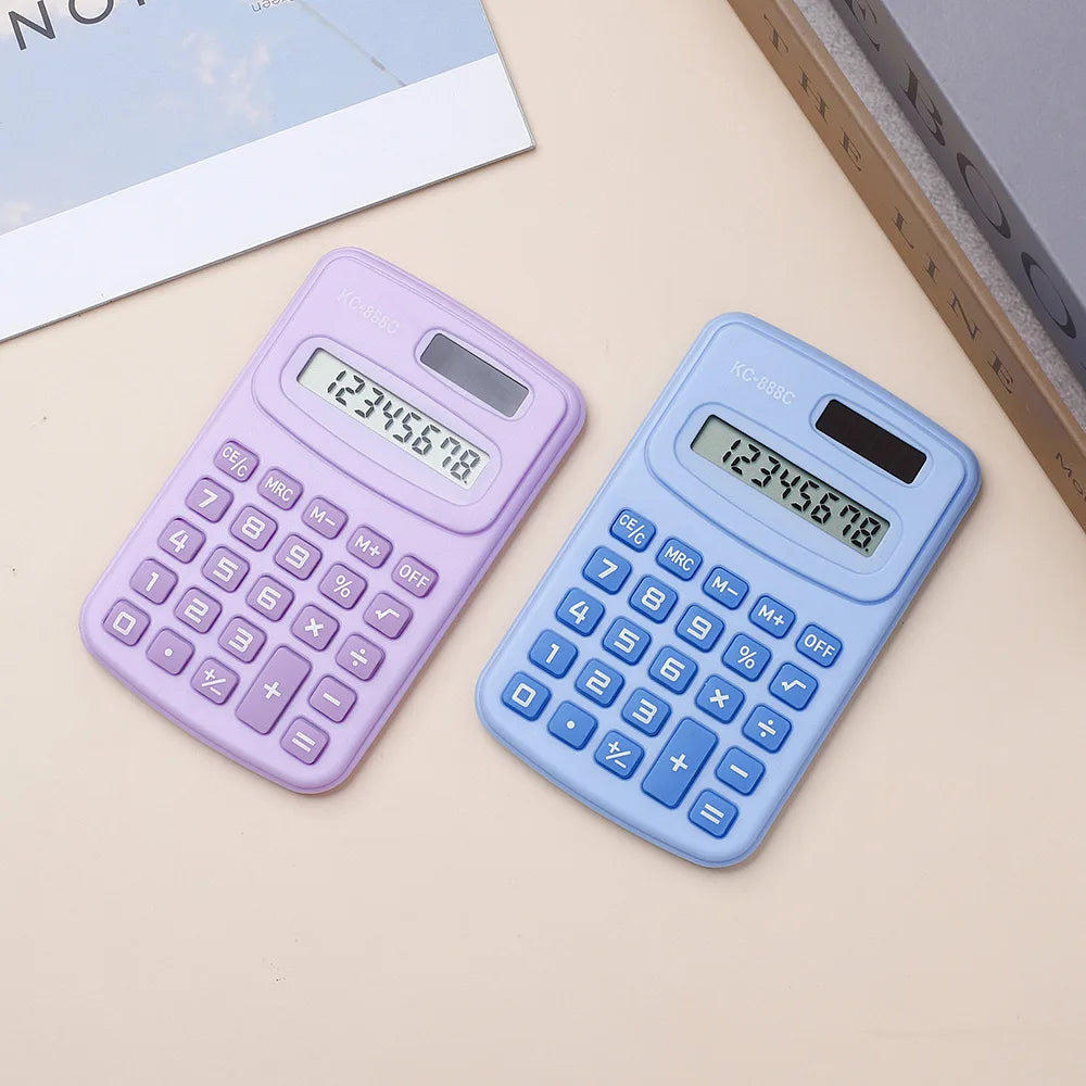 Cute Mini Fresh Solar Calculator