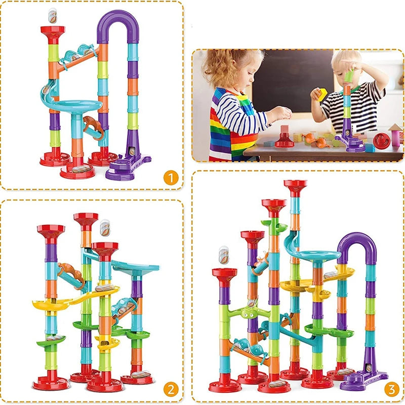 Marbles Run Catapult Track