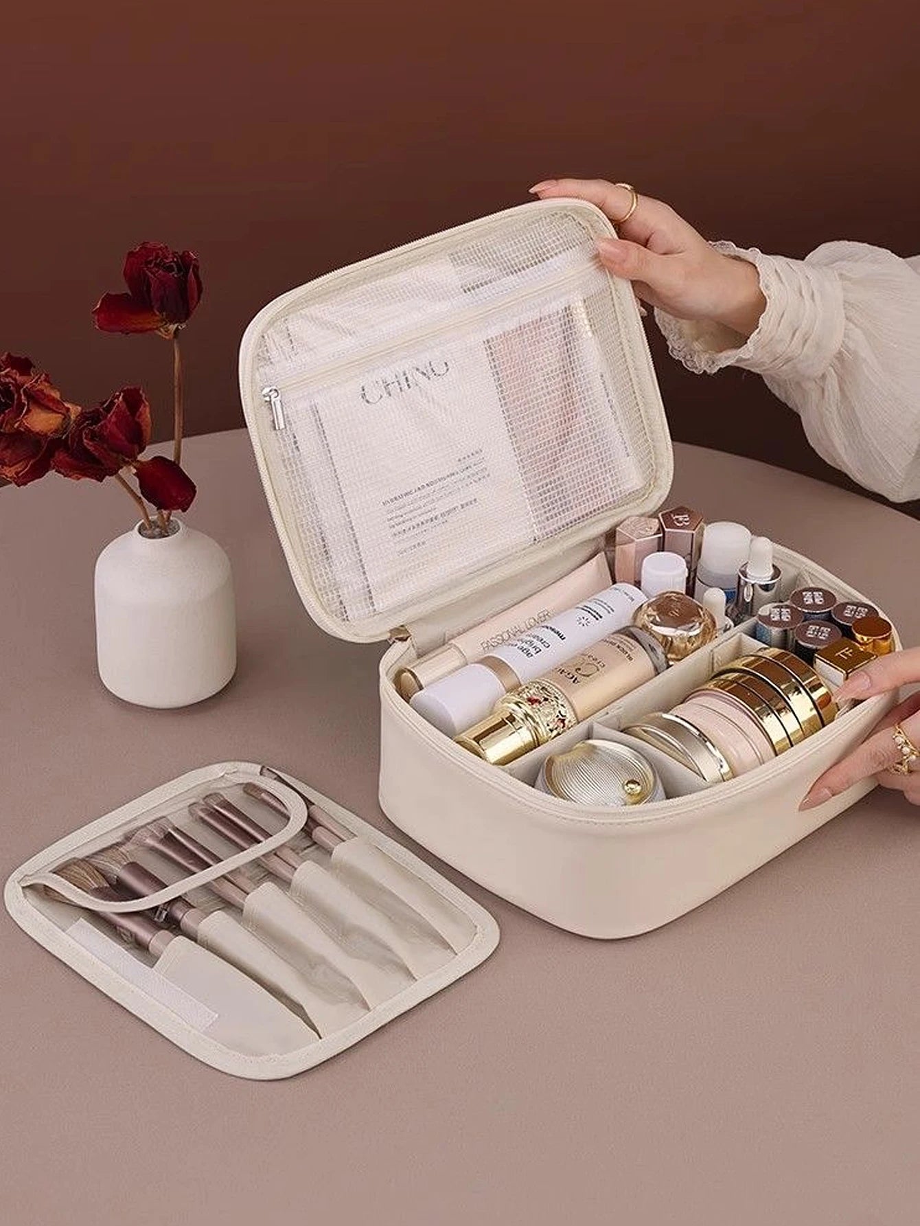 Waterproof PU Makeup Bag