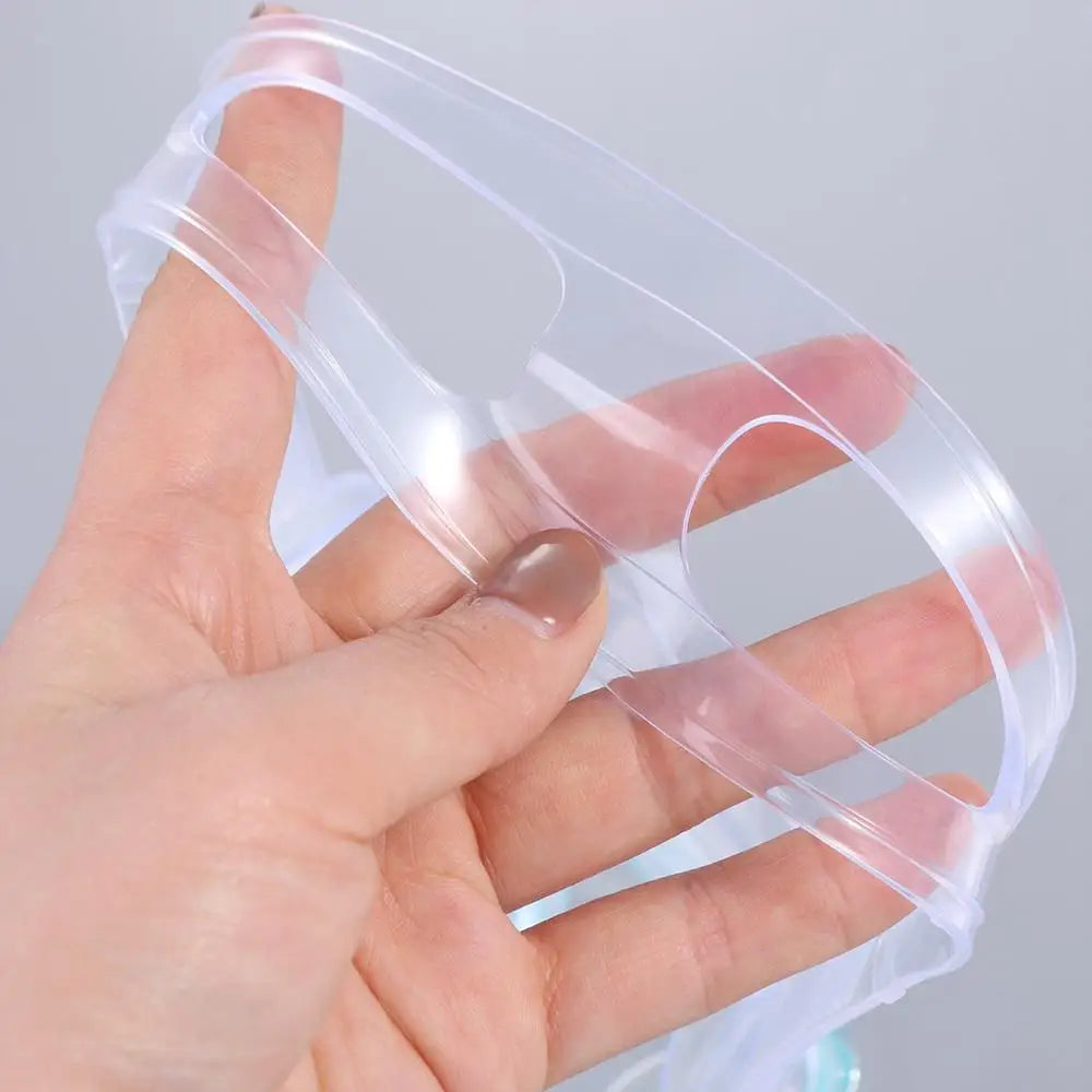 PVC Strap Kids Swim Goggles Anti Fog with Nose Cover