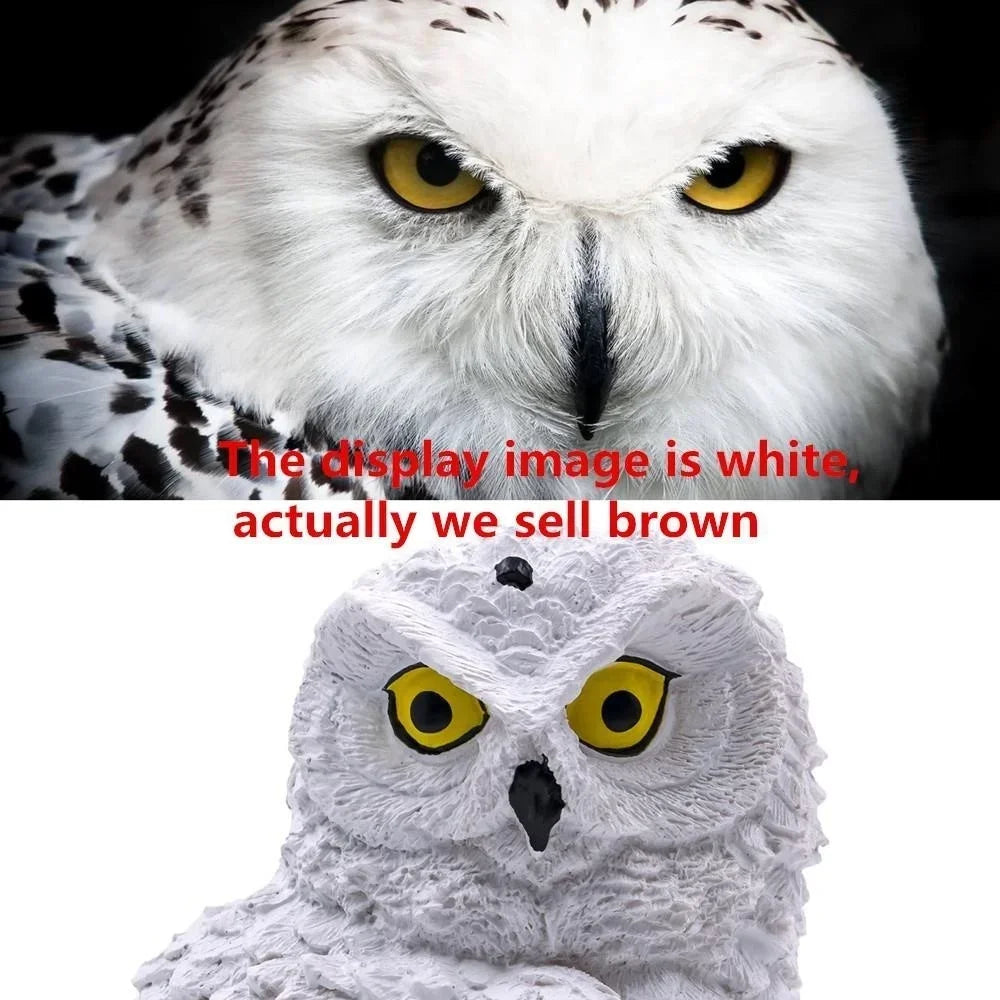 Owl Lights Outdoor Solar Powered Lawn Floor Lamp Waterproof Landscape Lighting Pathway LED Animal Lantern Yard Lawn Garden Decor