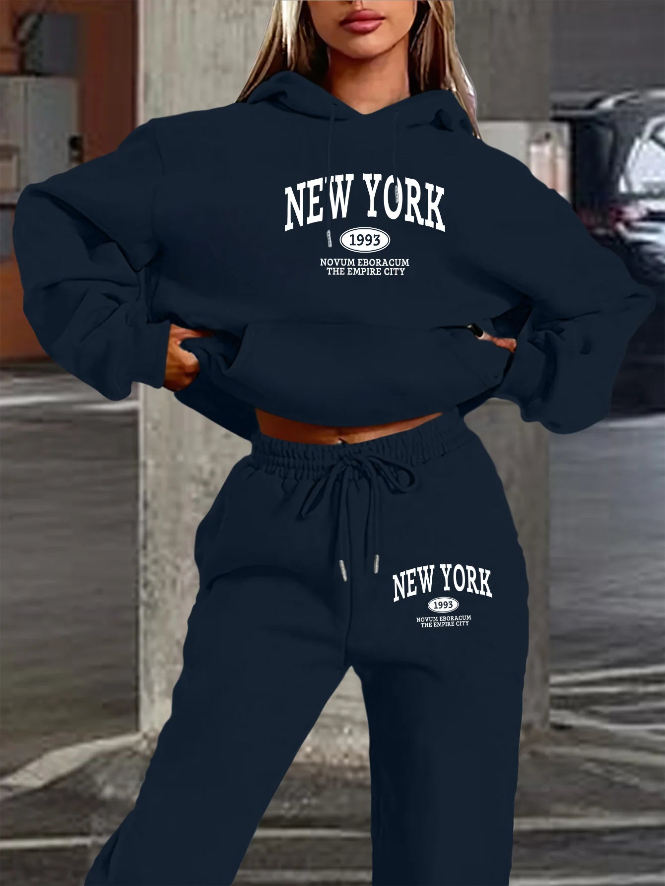 New York Print Two piece Set