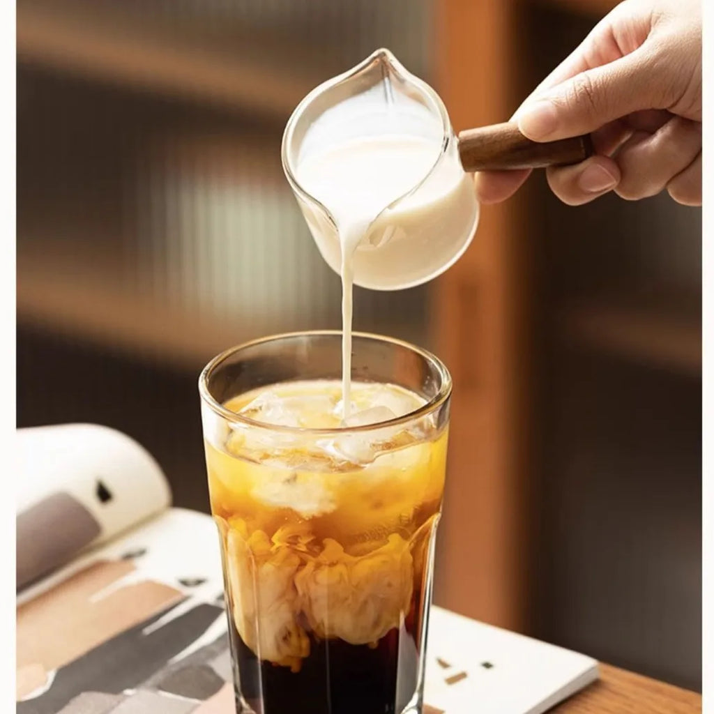 Heat-Resistant 75ML Glass Coffee Measuring Cup