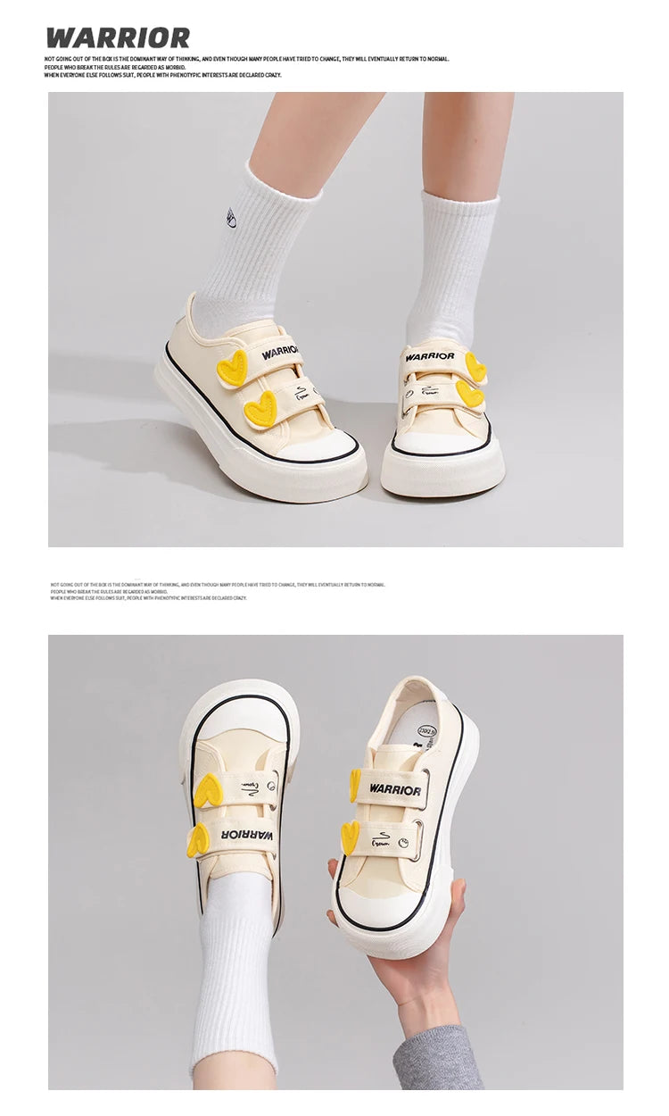 Strawberry Powder Canvas Shoes