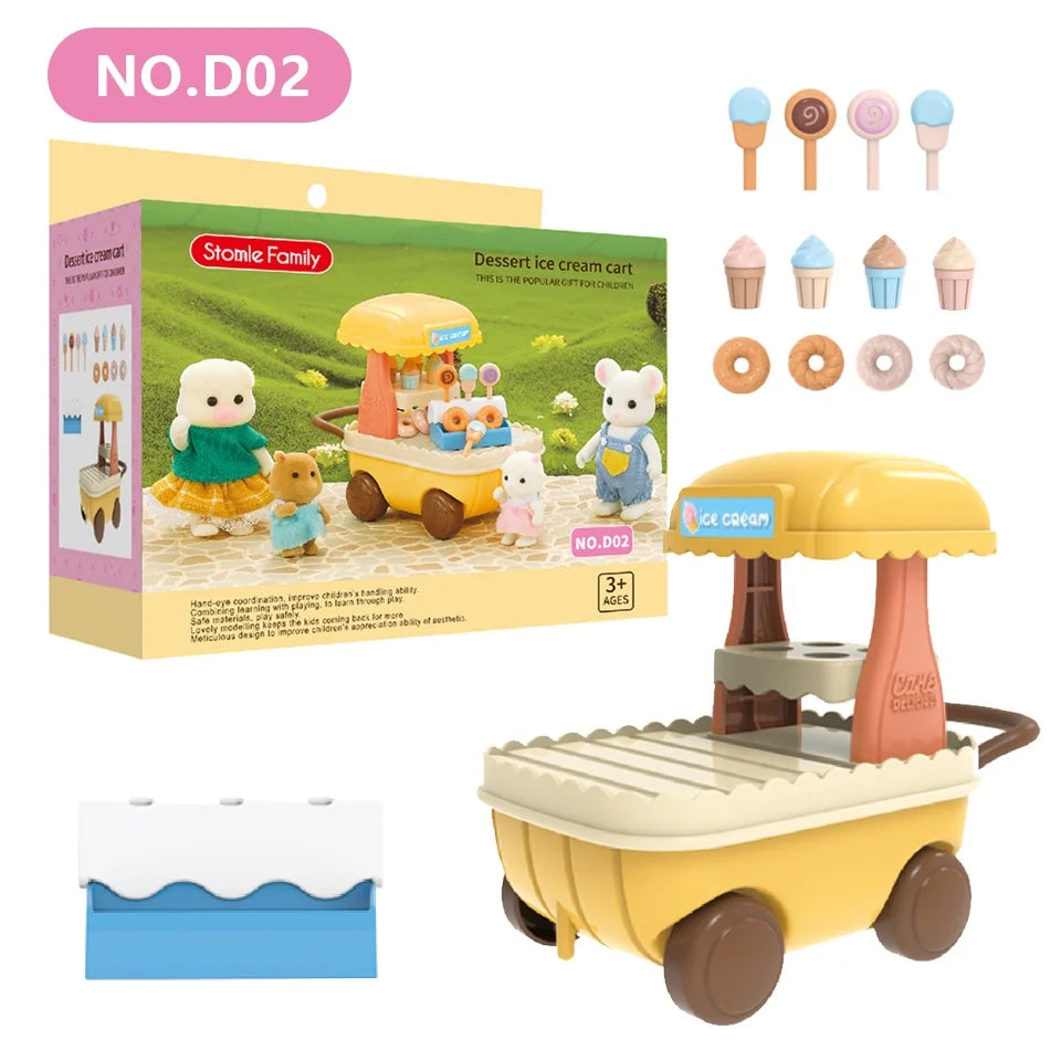 Miniature Furniture Forest Family