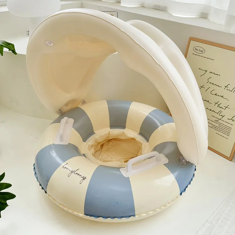 Rooxin Pool Float Baby Swim Ring Tube Inflatable Swimming Seat Ring For Kid Child Swimming Circle Beach Water Play Equipment