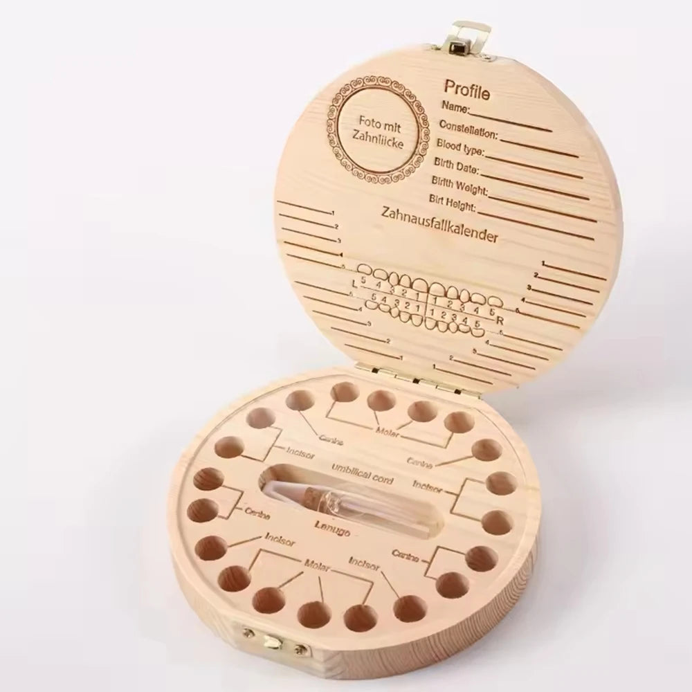 1PC Children's Milk Tooth Box
