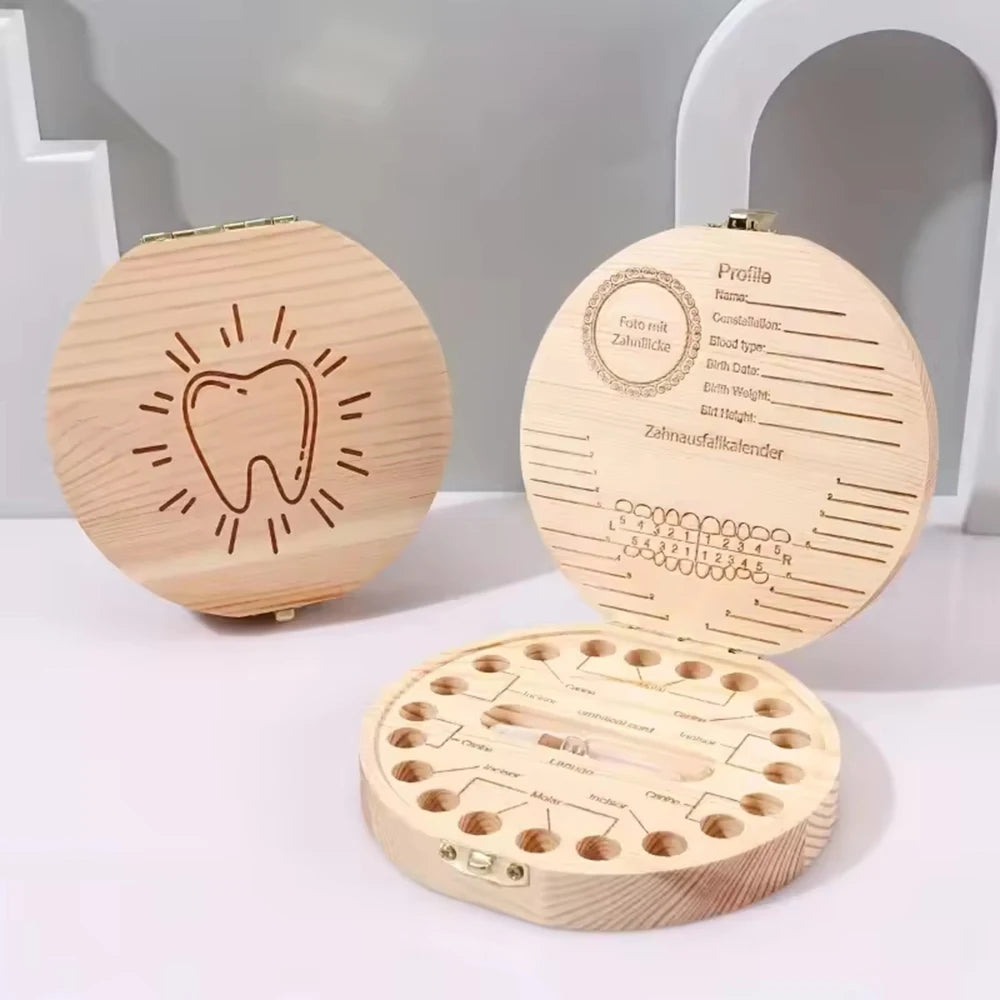 1PC Children's Milk Tooth Box