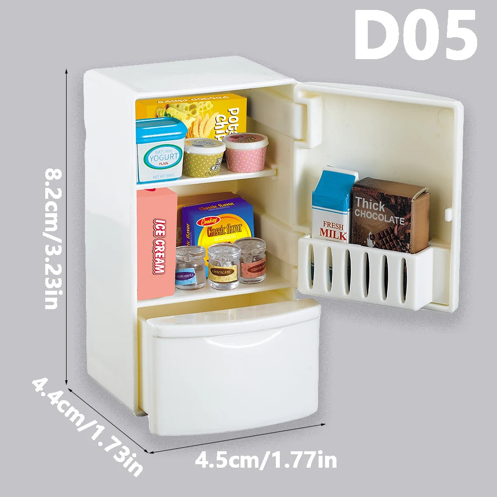 Miniature Furniture Forest Family Kitchen Toy