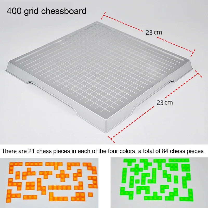 Children Intellectual Puzzle Board