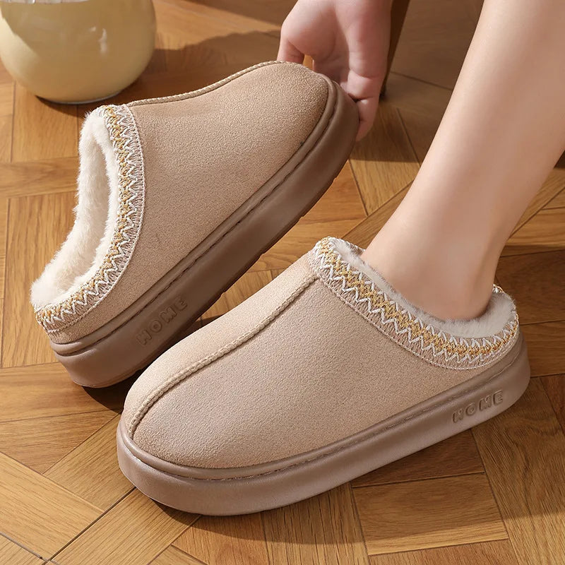 Womens faux fur Slippers