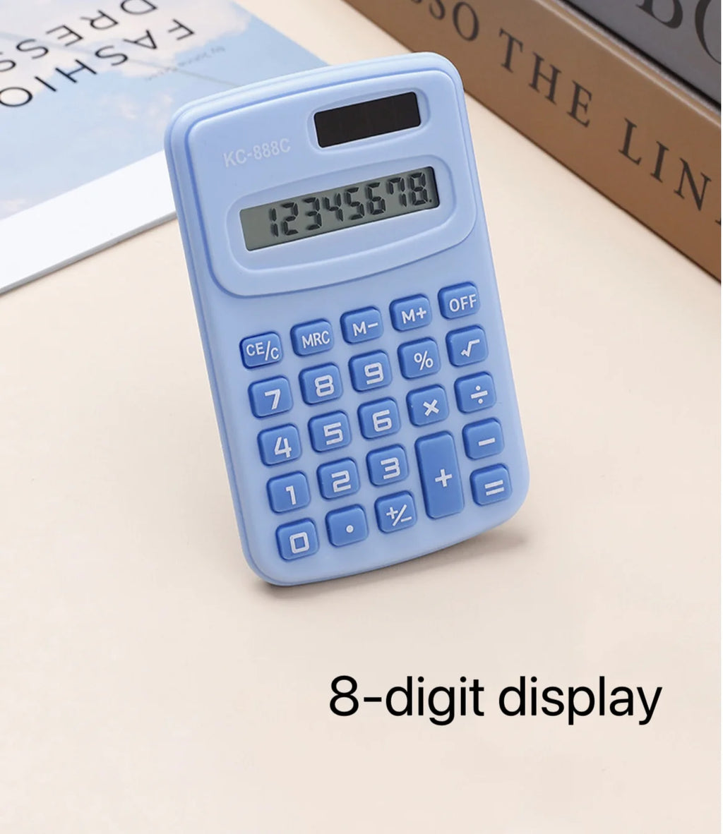 Cute Mini Fresh Solar Calculator