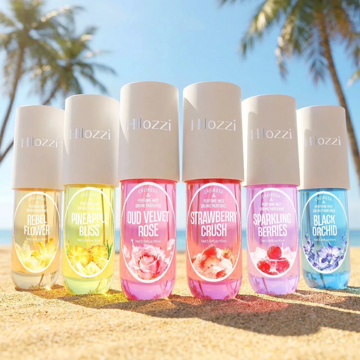 Body fragrance sprays,