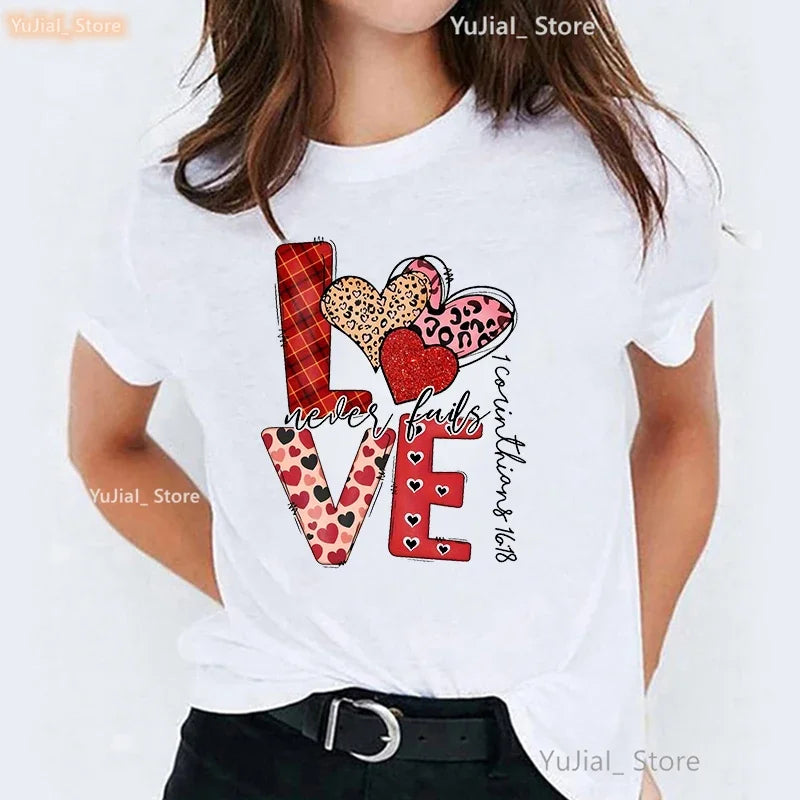 Leopard Love Never Fails Tees