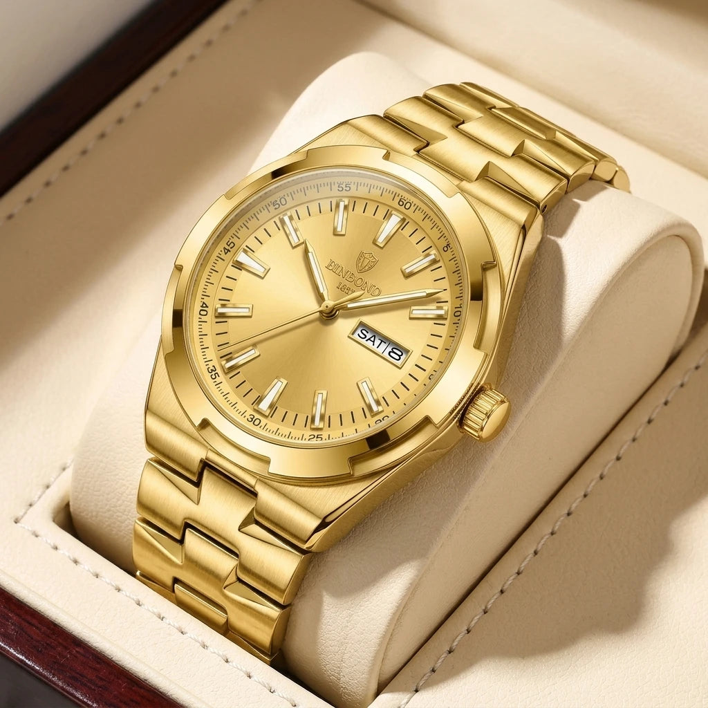 4pc Set Men's Gold