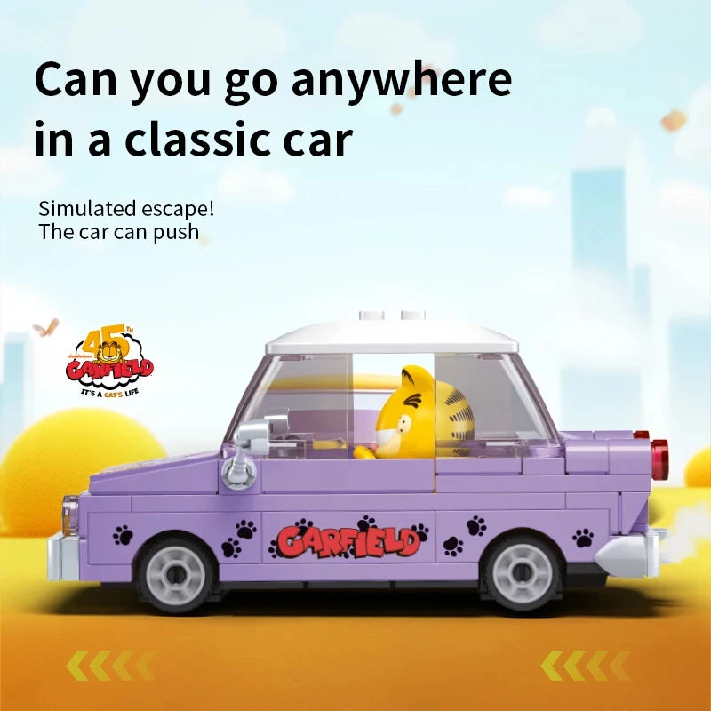 Garfield Car Building Blocks