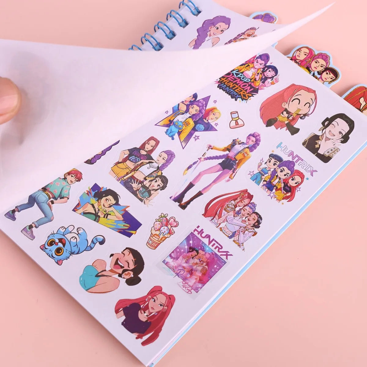Anime K-pop Coil Notebook accessories