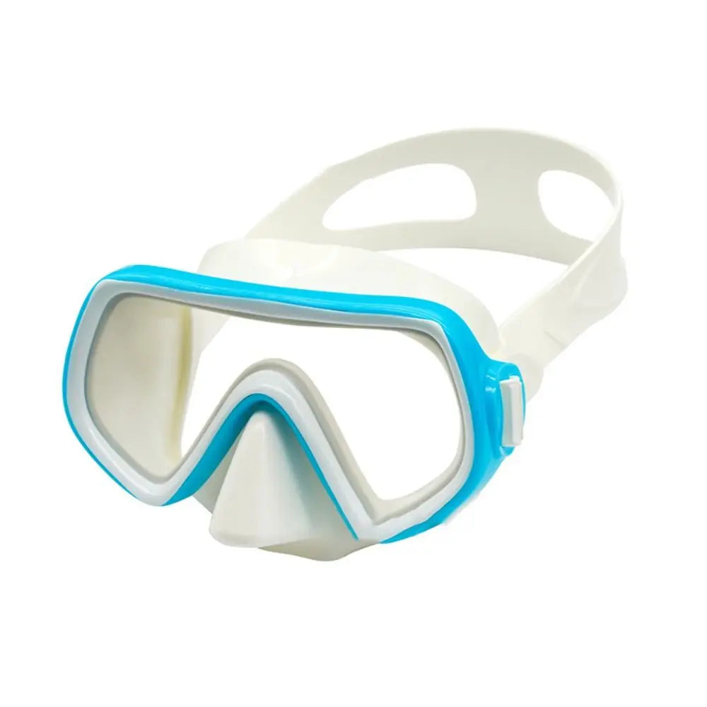 PVC Strap Kids Swim Goggles Anti Fog with Nose Cover