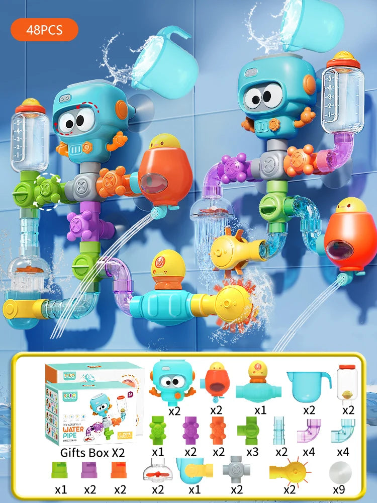 Baby Bath Toys with Strong Suction Cups