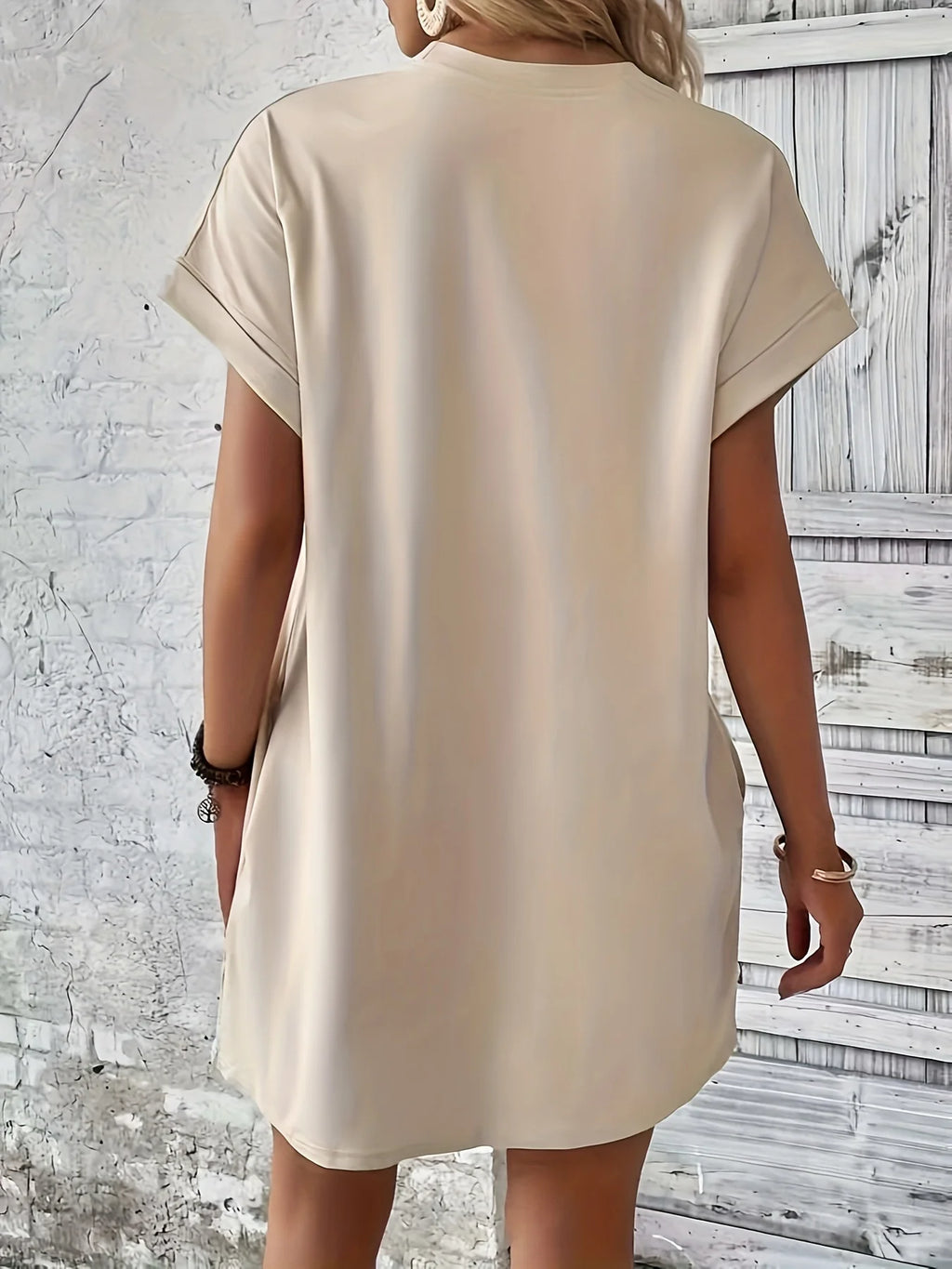 Tied knot hearts Tee- Dress