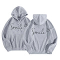 Grey Smile Hoodie