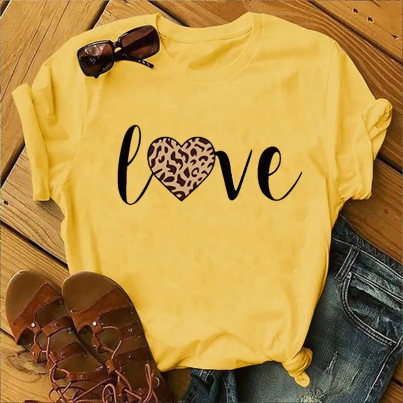 Leopard Love T Shirt