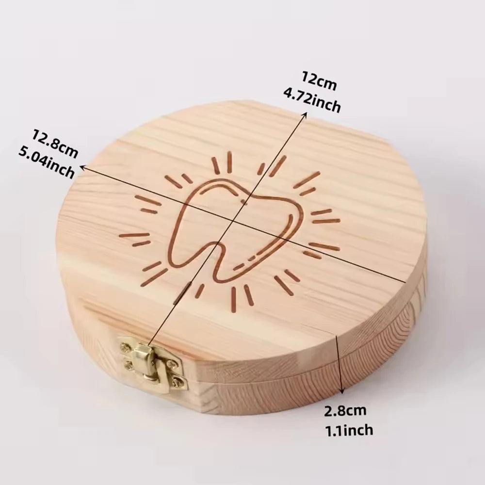 1PC Children's Milk Tooth Box
