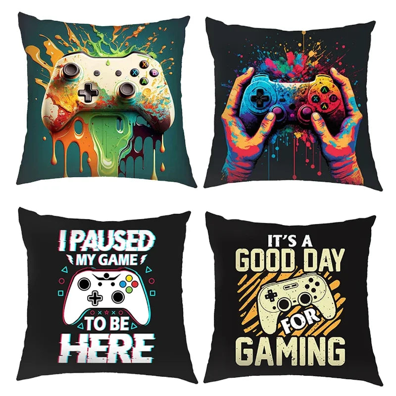Funny Gamepad Gamer Cushion Covers