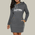 California Dress With Hood